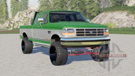 Ford F-350 XLT Extended Cab  1995 для Farming Simulator 2017