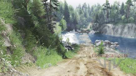 Through the Valleys and over the Hills для Spin Tires