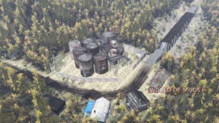 Map  Byarozawka для Spin Tires