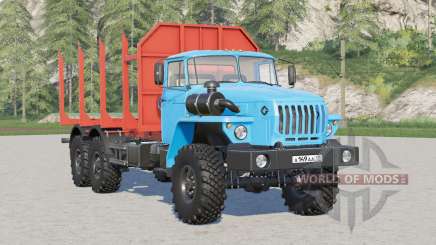 Ural-4320-60 short log truck для Farming Simulator 2017
