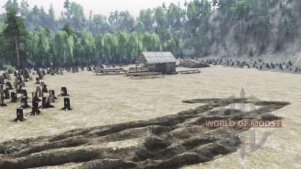 Map     Swamps для Spin Tires