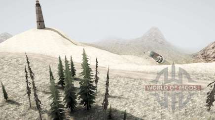 Map  Wasteland для MudRunner