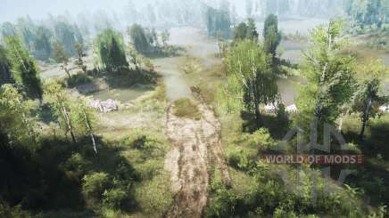 Map  Forestry для MudRunner