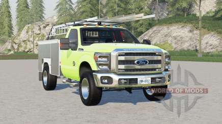 Ford F-350 Super Duty Regular Cab Utility Truck  2011 для Farming Simulator 2017