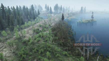 Map  Dam для MudRunner