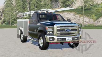 Ford F-350 Super Duty Regular Cab Utility Truck 2011 для Farming Simulator 2017