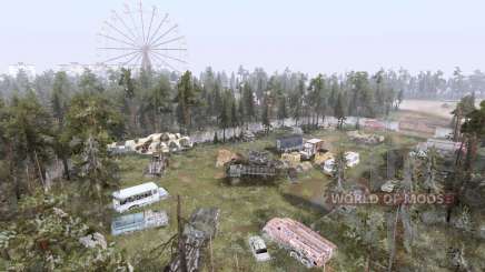 Map  Chernobyl для Spin Tires