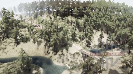 Tunguska  crater для MudRunner