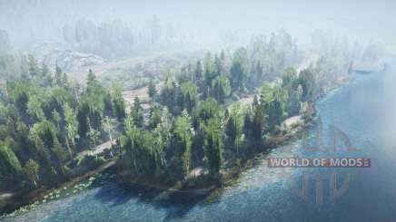Map  Plateau для MudRunner