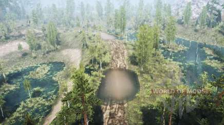 Map  Bazhanovo для MudRunner