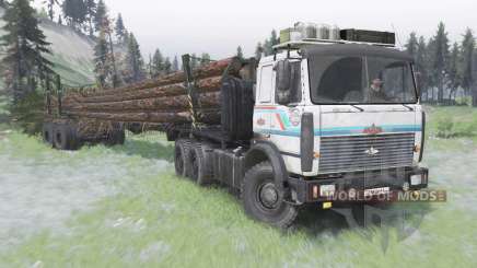 MAZ-6317 belarusian truck для Spin Tires
