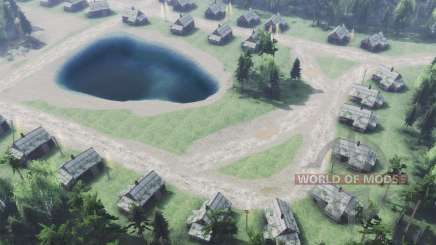Upper Kunashi village для Spin Tires