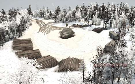 The Road to The   North для Spintires MudRunner