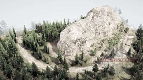 Over the  Mountain для Spintires MudRunner