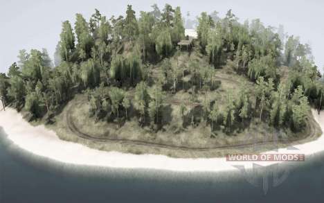 Arkham Island для Spintires MudRunner