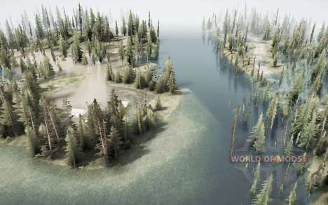 Затопленный лес   2 для Spintires MudRunner