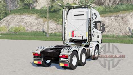 Scania R730 6x4 Topline Cab Tractor Truck для Farming Simulator 2017