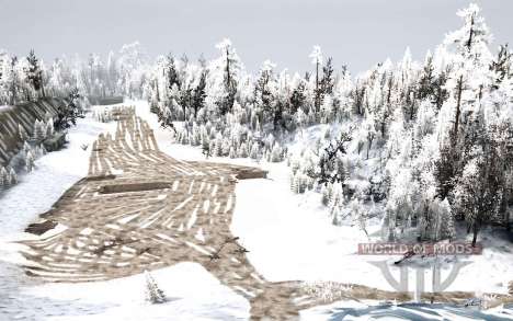 The Road to The North. Variant 2 для Spintires MudRunner