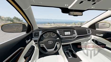 Toyota Highlander (XU50)  2014 для BeamNG Drive