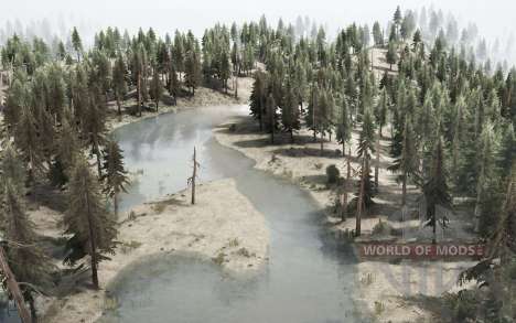Карта  Wasteland для Spintires MudRunner