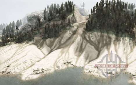 Карта    Вулкан для Spintires MudRunner