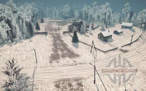 The road to the North  3 для Spintires MudRunner