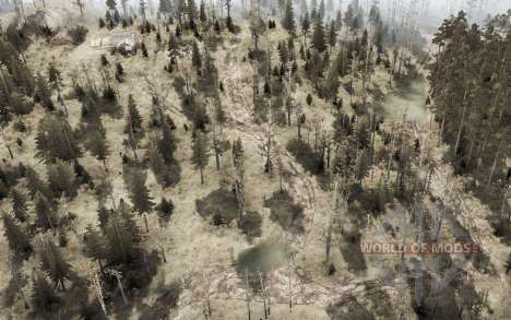 Осенний   лес для Spintires MudRunner