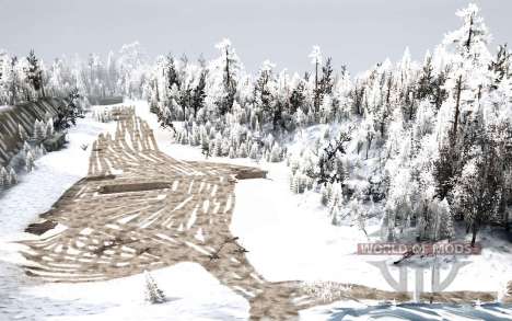 The Road to The North   2 для Spintires MudRunner