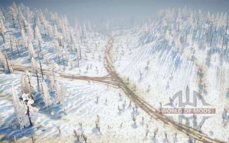 Snow       Hills для Spintires MudRunner