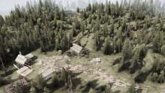 Map         Forest для MudRunner