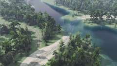 Map      Swamps для Spin Tires