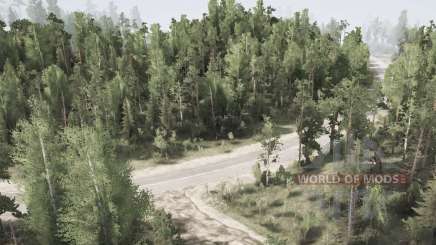 Map                Forest для MudRunner