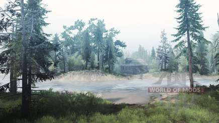 Map         Forestry для MudRunner