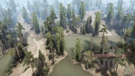 Map    Marshland для MudRunner