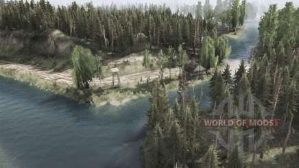 Map  Verkhneketskoe для MudRunner