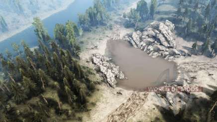 Map                Forest для MudRunner