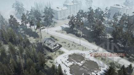 Felling skidder zone. Variant 2 для MudRunner