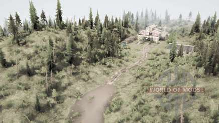 Map   Woodland для MudRunner