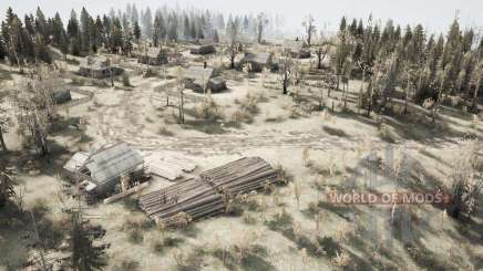 Three  Settlement для MudRunner