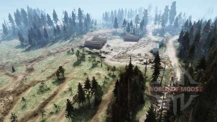 Map    Volcano для MudRunner