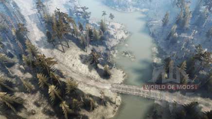 Map  Riverside для MudRunner