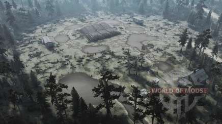 Map    Woodland для MudRunner