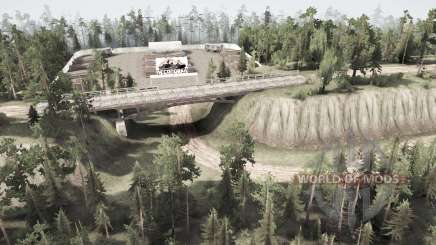 Map      Forestry для MudRunner