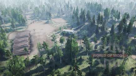 Map         Hills для MudRunner