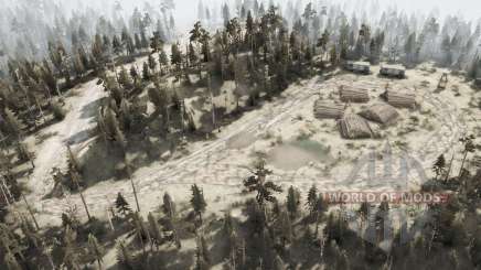 Map  Waterfall для MudRunner