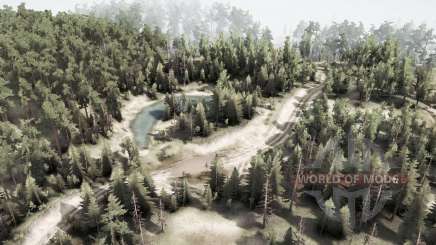 Map  Plains для MudRunner