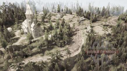 Map       Forestry для MudRunner