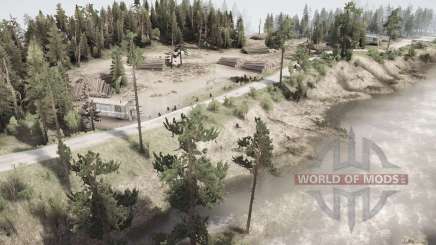 Settlements on the  slopes для MudRunner