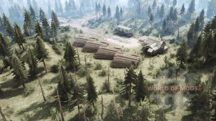 Map        Forest для MudRunner