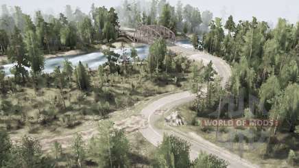 Map          Forest для MudRunner